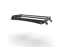 TrailRax Modular Alu-Cab Roof Rack with 50-Inch Light Bar Cutout Deflector (20-25 Jeep Gladiator JT)