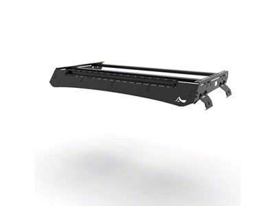 TrailRax Modular Half Roof Rack with 50-Inch Light Bar Cutout Deflector (20-25 Jeep Gladiator JT)