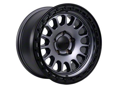 Tremor Wheels 104 Aftershock Graphite Grey with Black Lip 5-Lug Wheel; 20x9; 0mm Offset (07-13 Tundra)