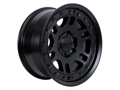 Tremor Wheels 105 Shaker Satin Black 6-Lug Wheel; 17x8.5; 0mm Offset (25-26 4Runner)