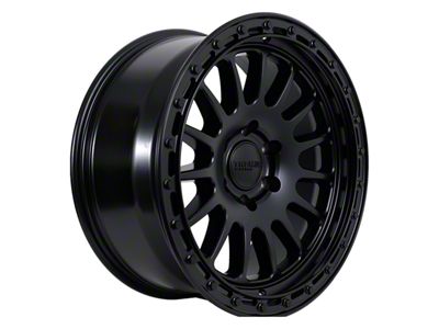 Tremor Wheels 104 Aftershock Satin Black 6-Lug Wheel; 20x9; 0mm Offset (22-25 Bronco Raptor)
