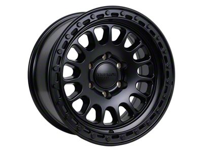 Tremor Wheels 104 Aftershock Satin Black 6-Lug Wheel; 17x8.5; 0mm Offset (16-23 Tacoma)