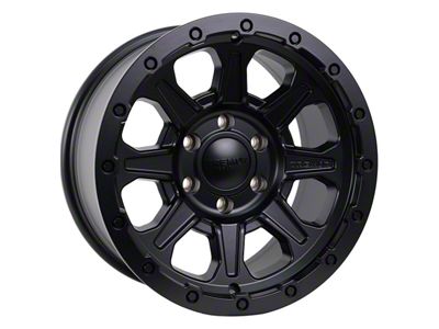 Tremor Wheels 103 Impact Satin Black 6-Lug Wheel; 20x9; 0mm Offset (17-24 Titan)