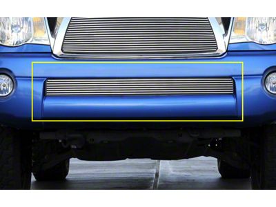 T-REX Grilles Billet Series Lower Grille Insert; Polished (2011 Tacoma)