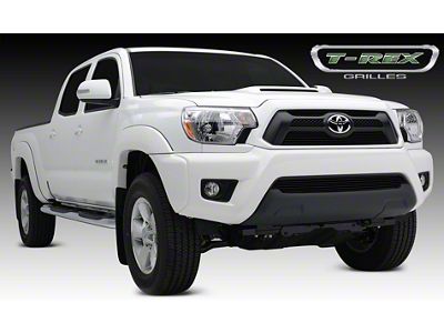 T-REX Grilles Billet Series Upper Overlay Grille; Black (12-15 Tacoma)