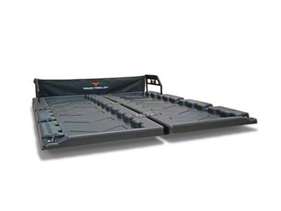 Truck Trolley Roller Tray System for 5-1/2-Foot to 6-3/4-Foot Beds (Universal; Some Adaptation May Be Required)