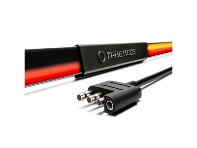 True Mods 60-Inch Tailgate LED Light Bar with Sequential Turn Signal and Reverse Light; Smoked (Universal; Some Adaptation May Be Required)