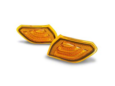 True Mods LED Marker Lights; Amber (20-26 Jeep Gladiator JT)