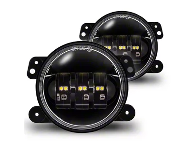 True Mods 4-Inch Replacement LED Fog Lights (07-18 Jeep Wrangler JK)