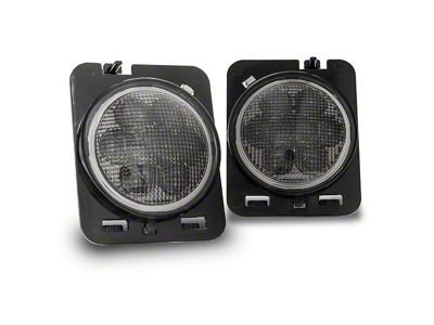 True Mods LED Marker Lights; Smoked (07-18 Jeep Wrangler JK)