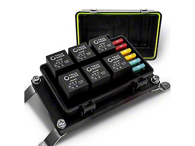 2003 jeep liberty cigarette lighter fuse ONLINE LED STORE waterproof relay box kit includes 6 relays and 10 fuses for efficient circuit management 2003 Jeep Liberty Starter relay