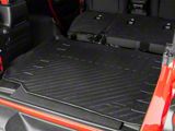 TruShield Precision Molded Cargo Liner; Black (18-25 Jeep Wrangler JL 4-Door, Excluding 4xe)