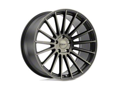 TSW Luco Matte Black with Machine Face and Dark Tint 5-Lug Wheel; 17x8; 40mm Offset (21-25 Bronco Sport)