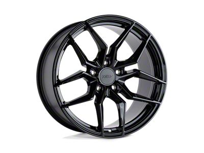 TSW Silvano Gloss Black 5-Lug Wheel; 17x8; 40mm Offset (21-25 Bronco Sport)