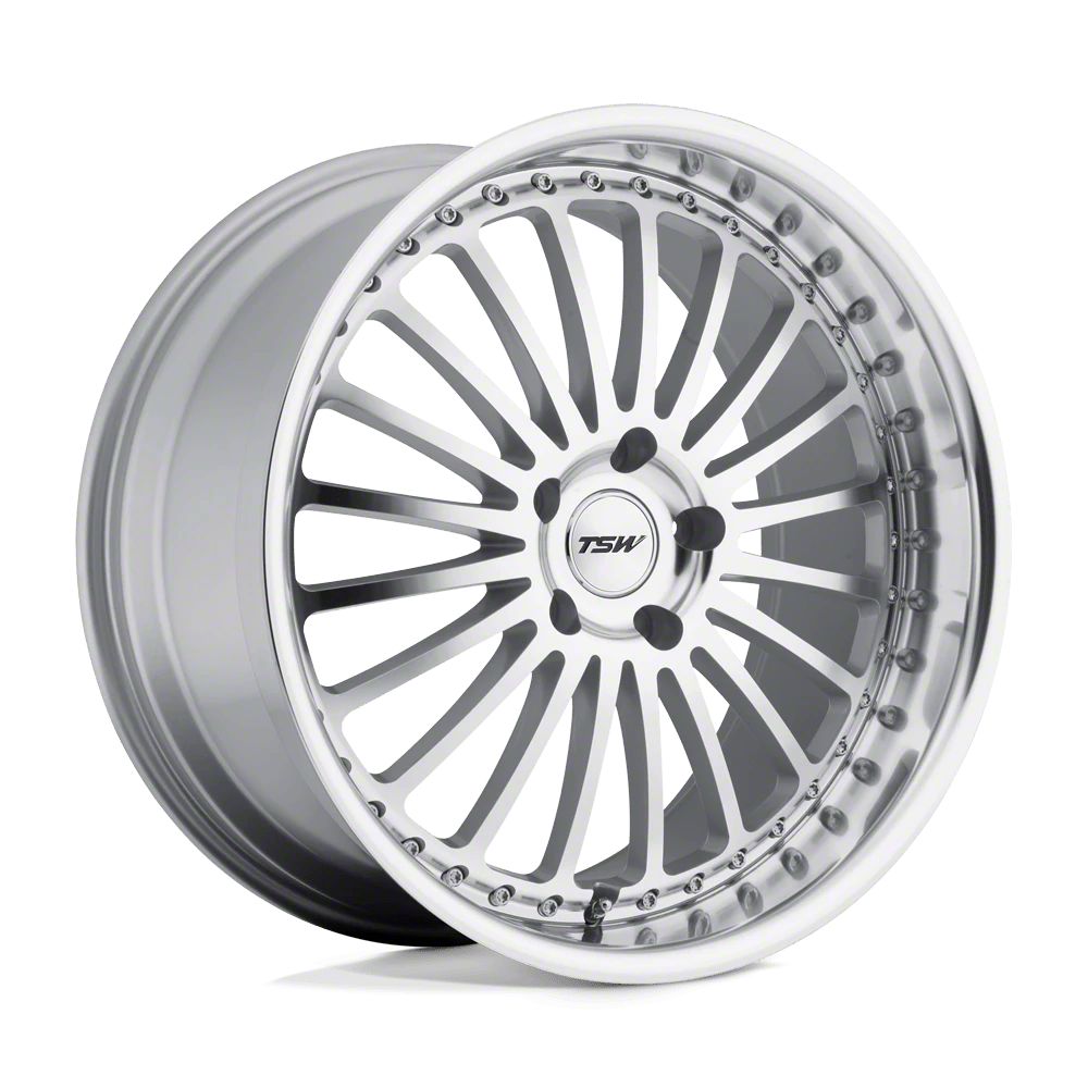 TSW Jeep Grand Cherokee Silverstone Silver with Mirror Cut Face