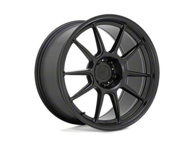 TSW Imatra Matte Black Wheel; 18x9.5; 25mm Offset (97-06 Jeep Wrangler TJ)