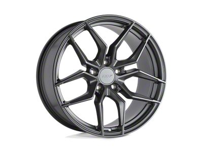 TSW Silvano Gloss Gunmetal Wheel; 18x8.5; 20mm Offset (97-06 Jeep Wrangler TJ)