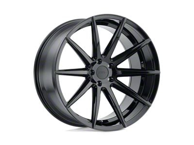 TSW Clypse Gloss Black Wheel; 19x8.5; 20mm Offset (87-95 Jeep Wrangler YJ)