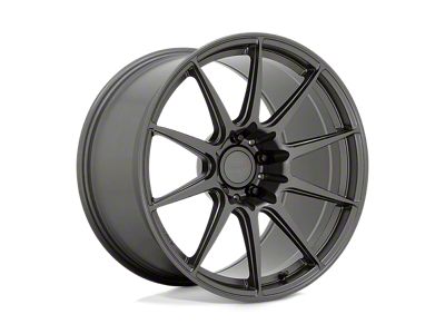 TSW Kemora Matte Gunmetal Wheel; 18x8; 35mm Offset (87-95 Jeep Wrangler YJ)