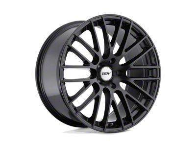 TSW MAX Matte Black Wheel; 18x9.5; 40mm Offset (87-95 Jeep Wrangler YJ)