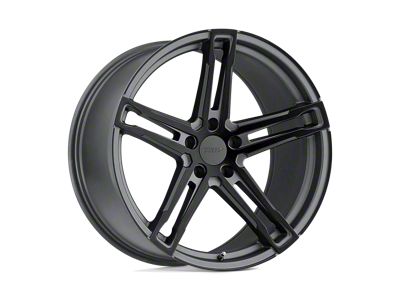 TSW Mechanica Matte Gunmetal with Matte Black Face Wheel; 20x10.5; 25mm Offset (87-95 Jeep Wrangler YJ)