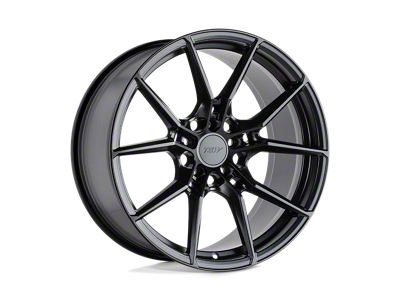 TSW Neptune Semi Gloss Black Wheel; 18x9.5; 39mm Offset (87-95 Jeep Wrangler YJ)