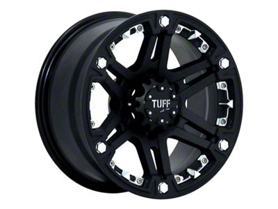 Tuff A.T. T01 Silver with Brushed Silver Face Wheel; 22x9.5; -13mm Offset (18-25 Jeep Wrangler JL)