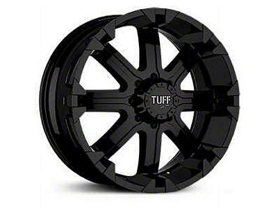 Tuff A.T. T-13 Flat Black 6-Lug Wheel; 20x9; 13mm Offset (22-25 Tundra)