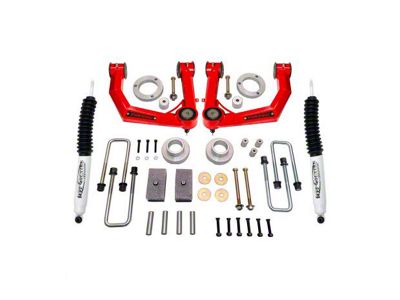 Tuff Country 4-Inch Suspension Lift Kit with Toytec Boxed Ball-Joint Upper Control Arms and SX8000 Shocks (05-23 Tacoma, Excluding TRD Pro)