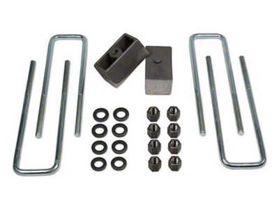 Tuff Country 2-Inch Rear Lift Blocks and U-Bolt Kit (04-14 4WD Titan)