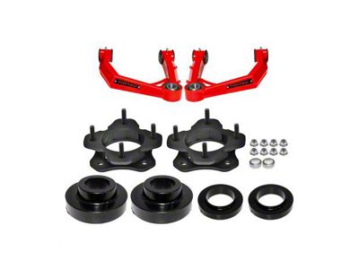 Tuff Country 3-Inch Suspension Lift Kit with Toytec Boxed Uni-Ball Upper Control Arms (22-25 Tundra)