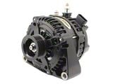 Tuff Stuff Performance 1-Wire LS Alternator with 6-Groove Pulley; 225 AMP; Stealth Black (Universal; Some Adaptation May Be Required)