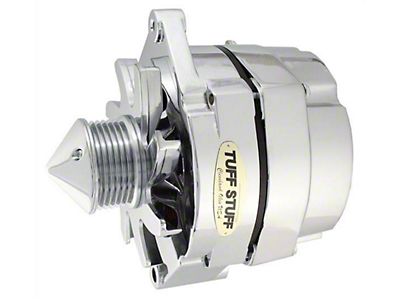 Tuff-Stuff Ford Alternator 5.0L 100 amp Chrome Tuff-Stuff Ford Alternator 5.0L 100 amp Chrome
