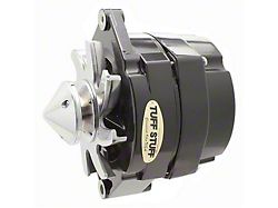 Tuff Stuff Performance Alternator with V-Groove Bullet Pulley; 140 AMP; Black (80-82 4.2L Jeep CJ7)