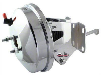Tuff Stuff Performance Power Brake Booster; Chrome (76-86 Jeep CJ7)