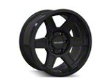 Tuff Stuff Overland Ascent Gloss Black 6-Lug Wheel; 17x8.5; 0mm Offset (22-25 Bronco Raptor)