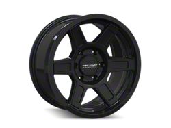 Tuff Stuff Overland Ascent Gloss Black Wheel; 17x8.5; 0mm Offset (99-04 Jeep Grand Cherokee WJ)