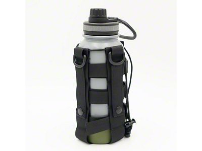 Tuff Stuff Overland Tactical Adjustable Water Bottle Sleeve; Black