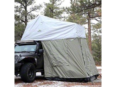 Tuff Stuff Overland Xtreme Weather Cover for Softshell Ranger Overland Roof Top Tent; Silver