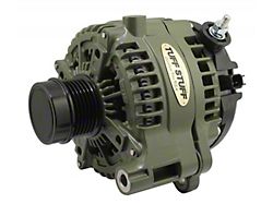 Tuff Stuff Performance Alternator with 6-Groove Pulley; 240 AMP; Army Green (20-25 3.6L Jeep Gladiator JT)