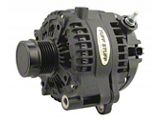 Tuff Stuff Performance Alternator with 6-Groove Pulley; 240 AMP; Wrinkle Black (20-25 3.6L Jeep Gladiator JT)
