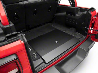 Tuffy Security Products Cubby Cover with Keyed Lock (18-25 Jeep Wrangler JL)