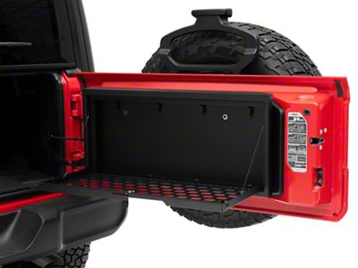 Tuffy Security Products MOLLE Tailgate Storage Lockbox with Keyed Lock (18-25 Jeep Wrangler JL)