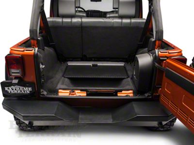 Tuffy Security Products Cubby Cover with Keyed Lock (07-18 Jeep Wrangler JK)