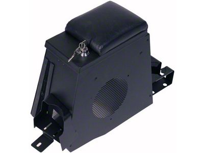 Tuffy Security Products Rear Half Security Console for Speaker; Black (01-06 Jeep Wrangler TJ)