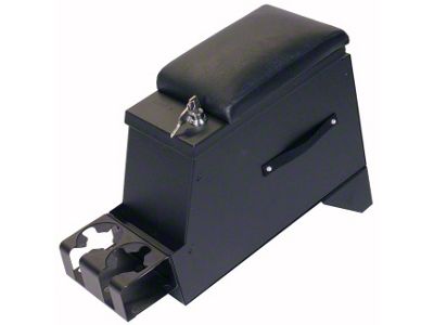 Tuffy Security Products Series II Center Security Console; 8-Inch; Black (91-95 Jeep Wrangler YJ)