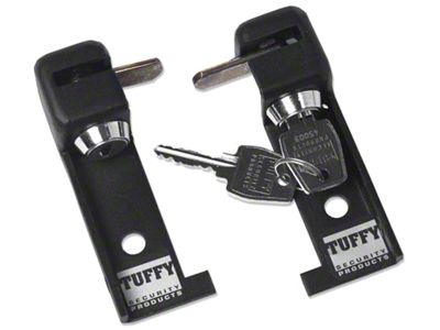 Tuffy Security Products Security Door Lockers (76-95 Jeep CJ5, CJ7 & Wrangler YJ)
