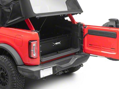 Tuffy Security Products Cargo Area Security Drawer with Shelf (Universal; Some Adaptation May Be Required)