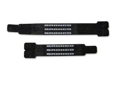 Tuffy Security Products Hook and Loop Strap Kit with Bronco Log (21-25 Bronco)
