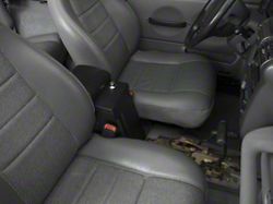 Tuffy Security Products Series II Rear Half Security Console; Black (97-06 Jeep Wrangler TJ)